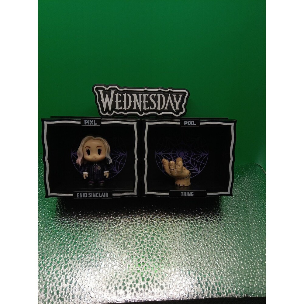 Thrilljoy PIXL Wednesday blind-box collectible figures Enid Sinclair /Thing